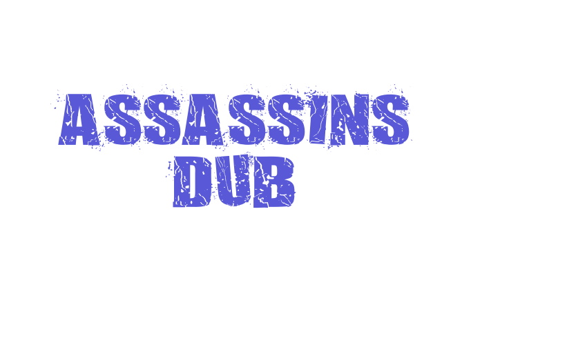 Assassins Dub Font Download