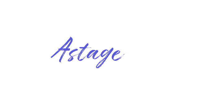 Astage Font