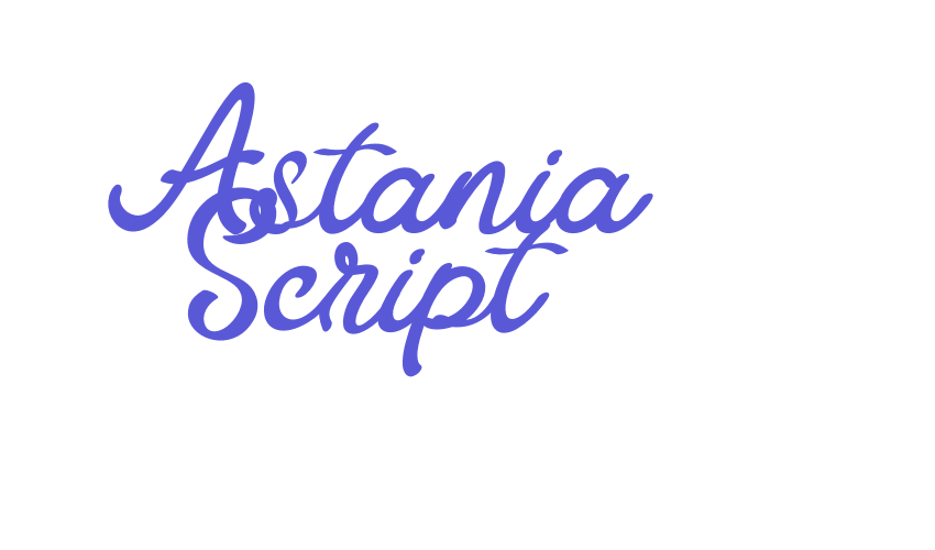 Astania Script Font