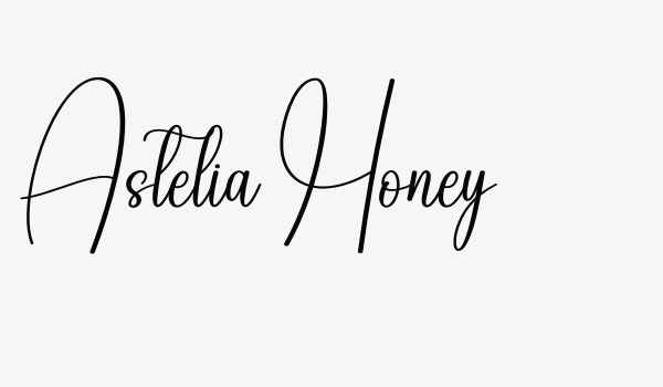 Astelia Honey Font