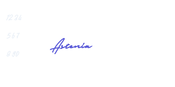 Astenia font free