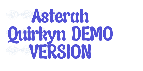 Asterah Quirkyn DEMO VERSION-font-download