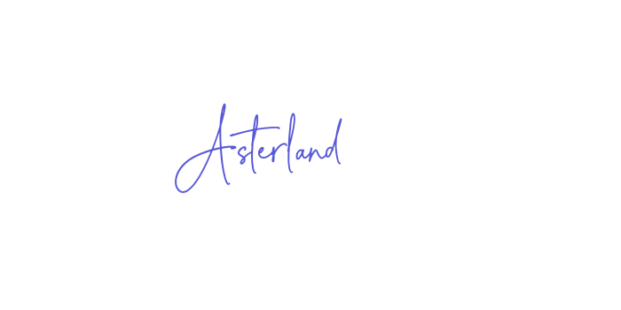 Asterland Font Download