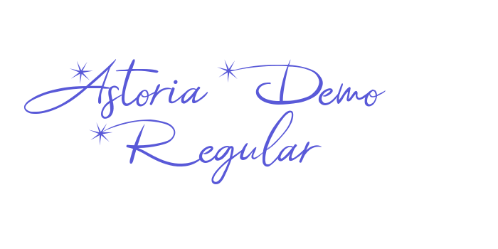 Astoria Demo Regular Font Download