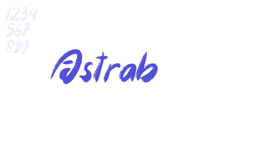 Astrab-font-download