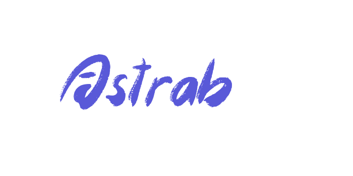 Astrab Font