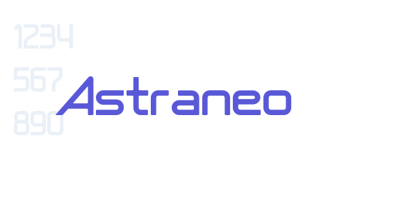 Astraneo font