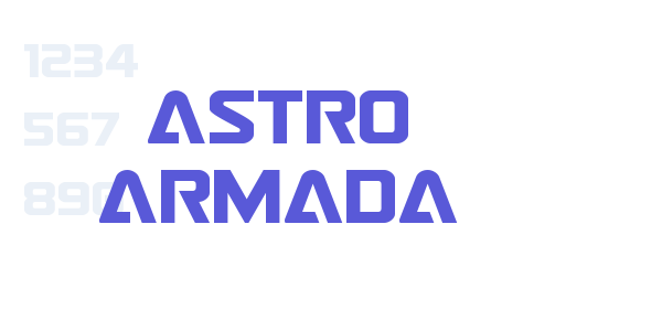 Astro Armada font free