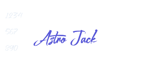 Astro Jack font free