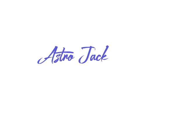 Astro Jack Font