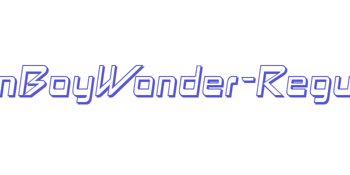 AstronBoyWonder-Regular Font Download