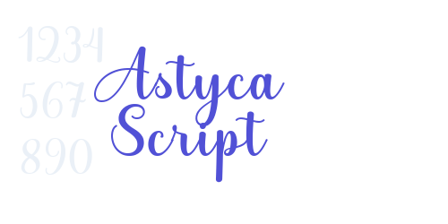 Astyca Script-font-download