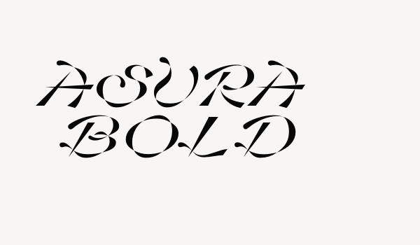 Asura Bold Font