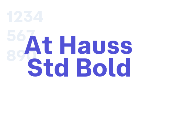 At Hauss Std Bold