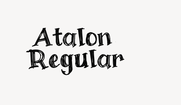 Atalon Regular Font