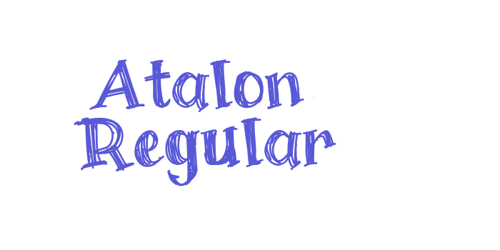 Atalon Regular Font Download