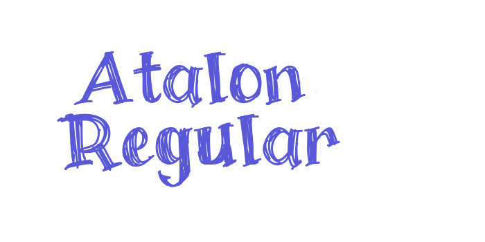 Atalon Regular Font