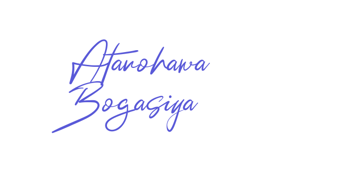 Atanohawa Bogasiya Font Download