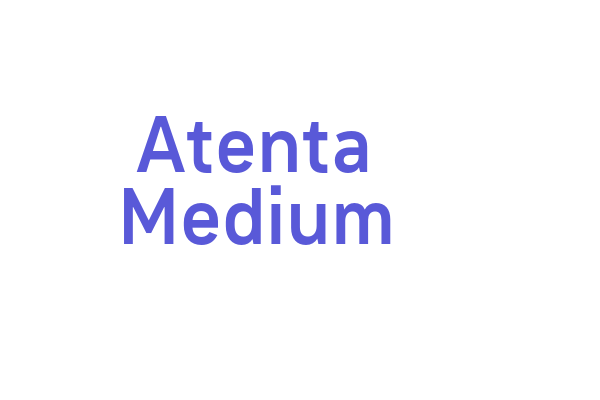 Atenta Medium Font