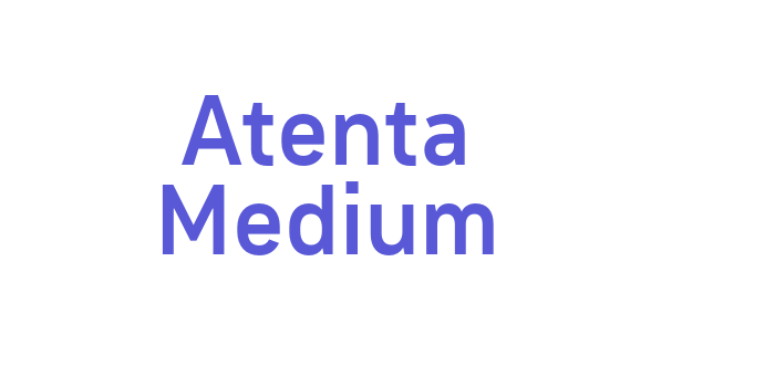 Atenta Medium Font Download