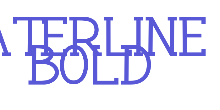 Aterline Bold Font