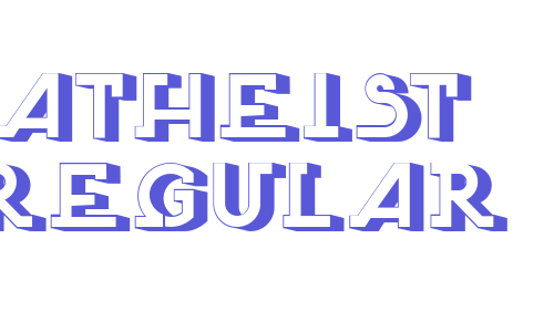 Atheist Regular Font Download