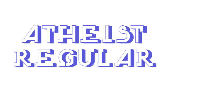 Atheist Regular Font Download