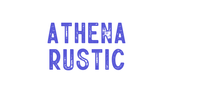 Athena Rustic Font