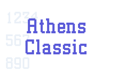 Athens Classic Font Download