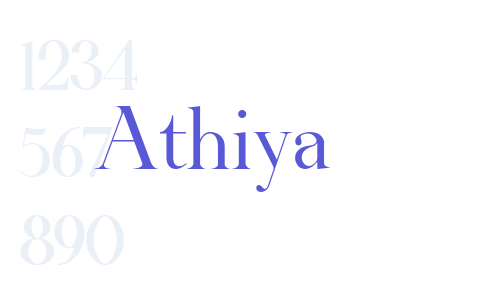 Athiya Font