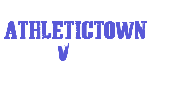 AthleticTown v0.1 font free