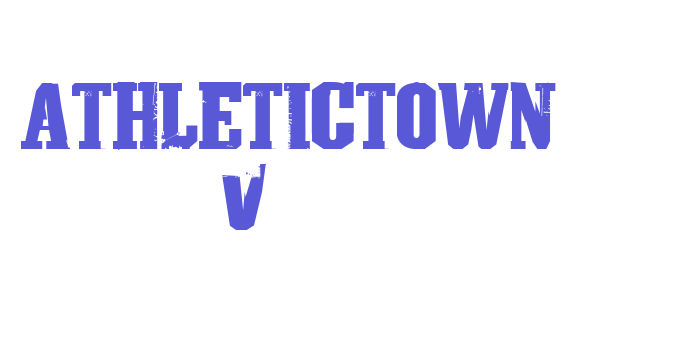 AthleticTown v0.1 Font Download