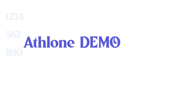 Athlone DEMO font