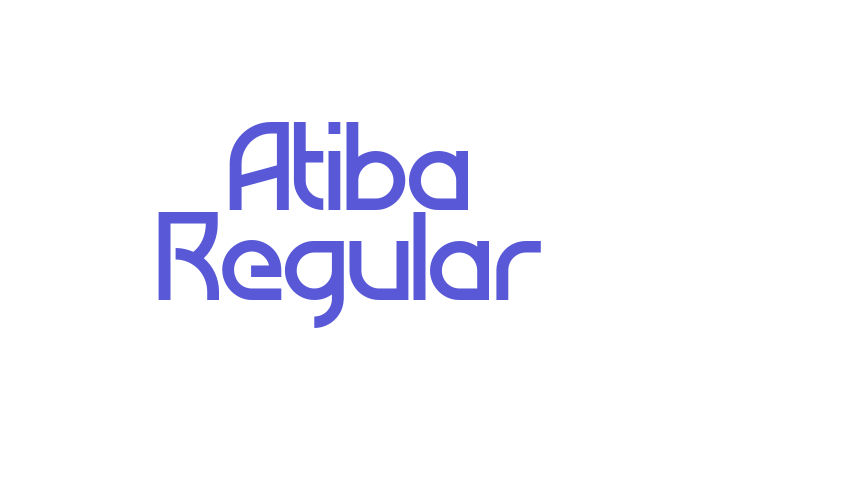 Atiba Regular Font