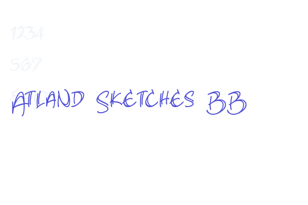 Atland Sketches BB Font Download