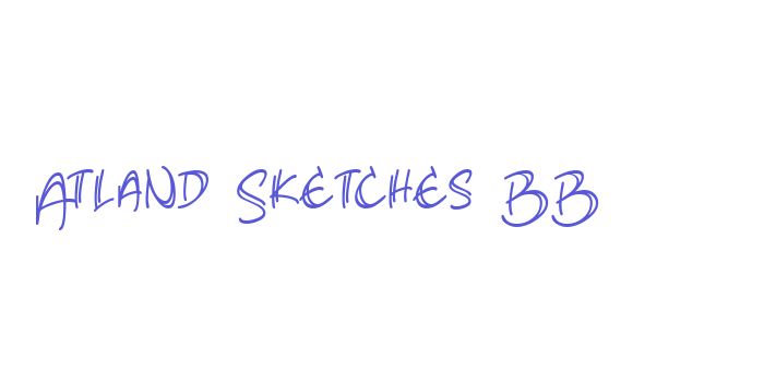 Atland Sketches BB Font Download