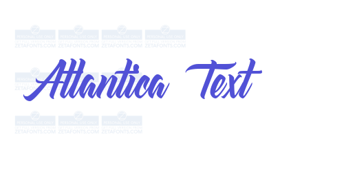 Atlantica Text-font-download