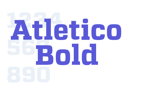 Atletico Bold Font