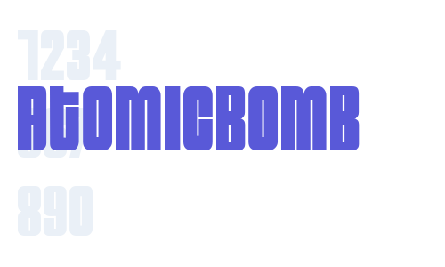 AtomicBomb Font Download