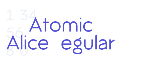 Atomic Alice Regular-font-download