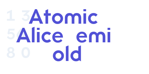 Atomic Alice Semi Bold-font-download
