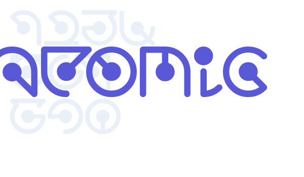 Atomic Font