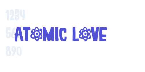 Atomic Love-font-download
