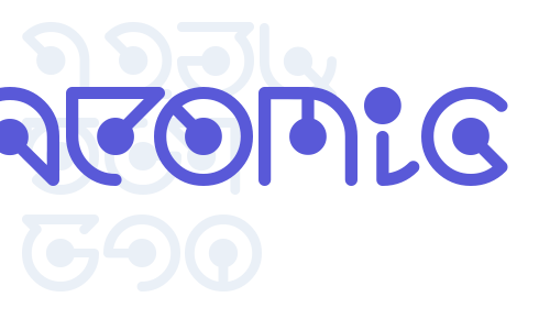 Atomic Font