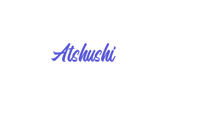 Atshushi Font