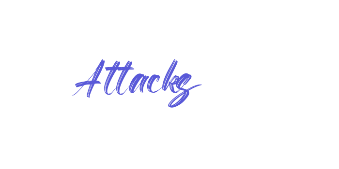 Attacks Font