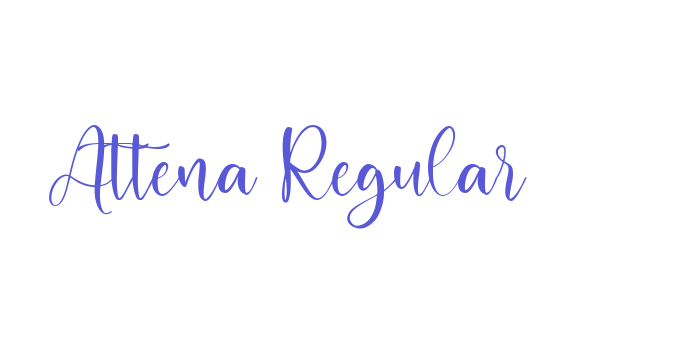 Attena Regular Font Download