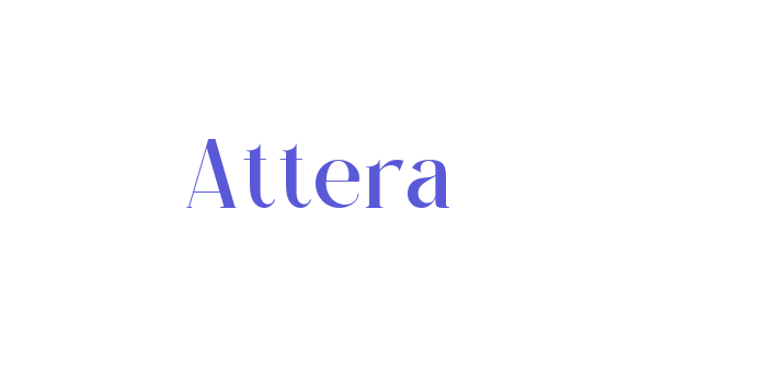 Attera Font Download