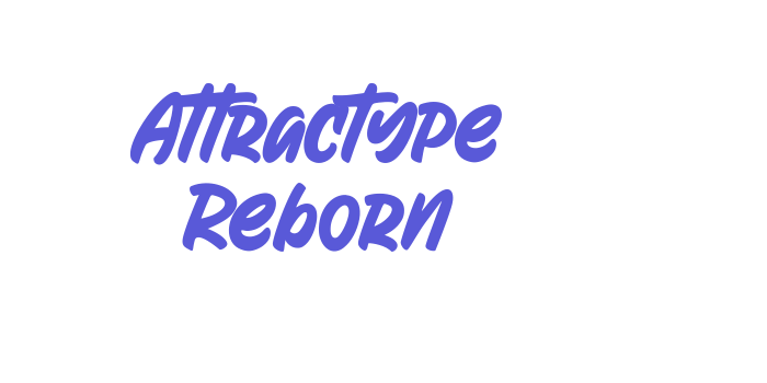 Attractype Reborn Font Download