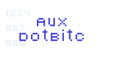 AuX DotBitC-font-download